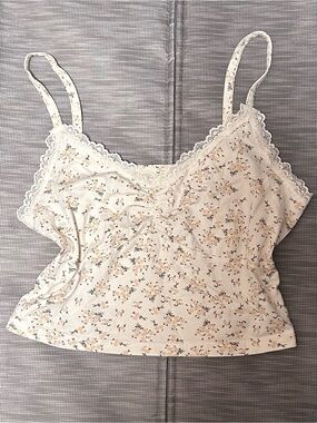 taobao sawako floral lace cami